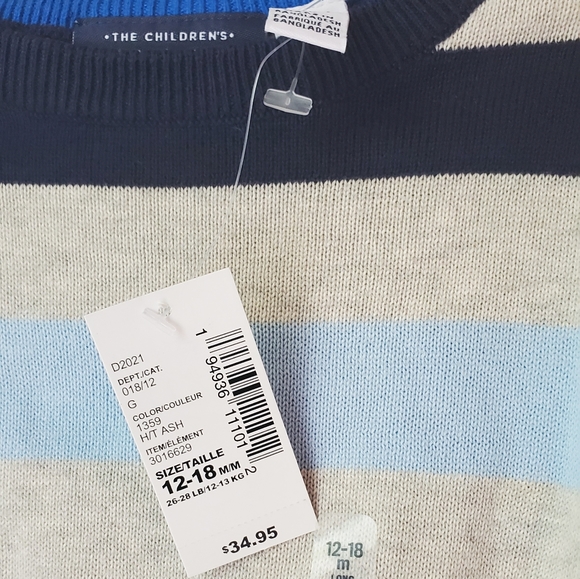 Long Sleeve Sweater 12-18 months - Picture 2 of 2